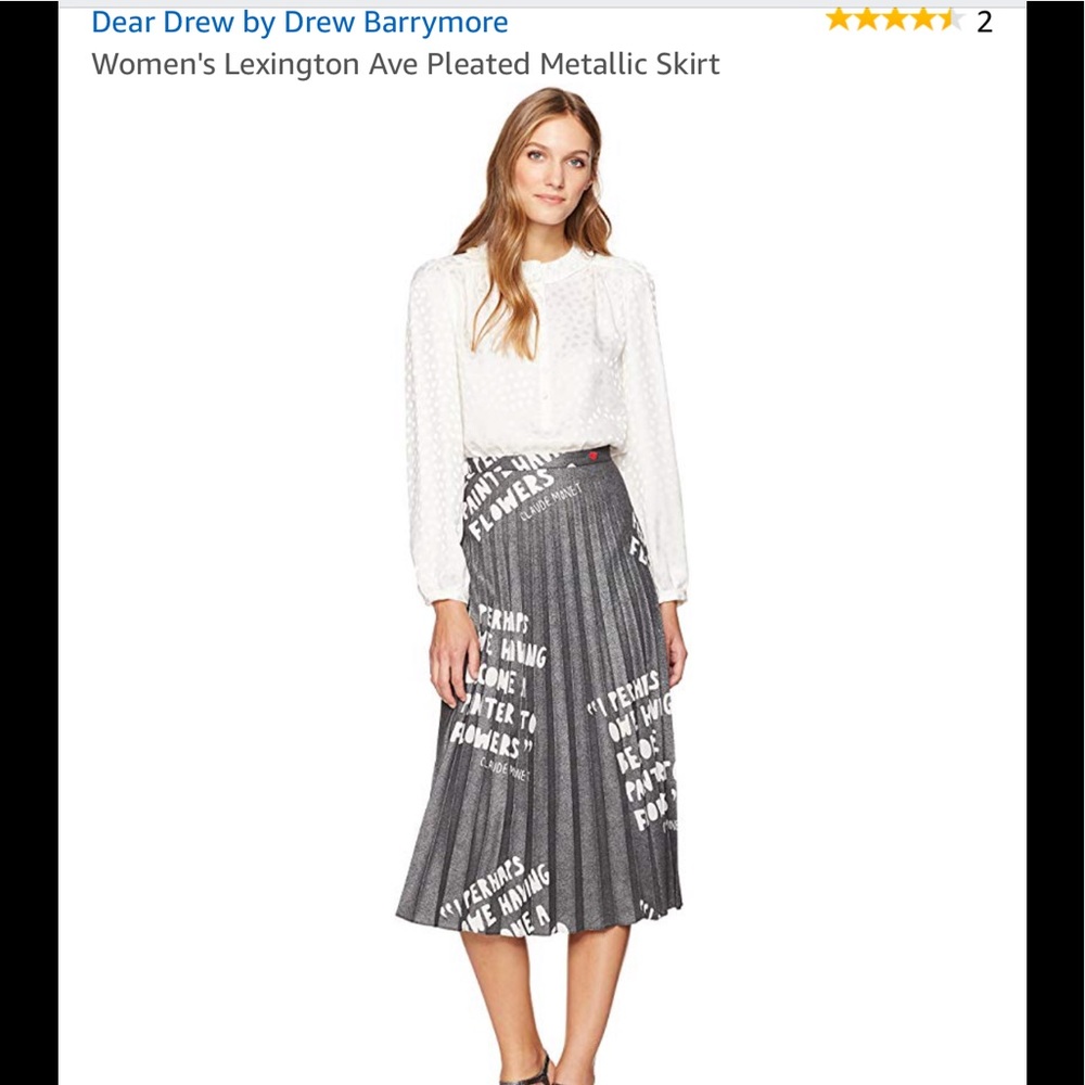 Pleated Skirt By Dear Drew
